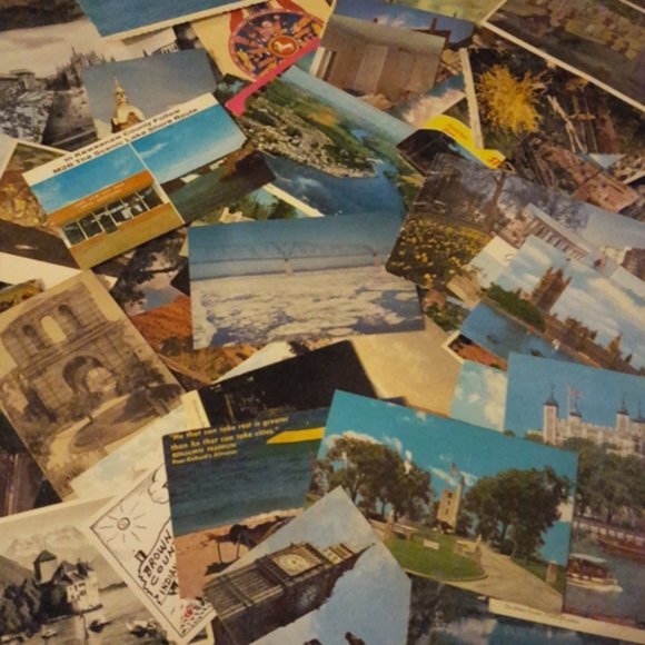 LARGE 50 Vintage Ephemera Paper Craft Mystery Box - Picture 2 of 4